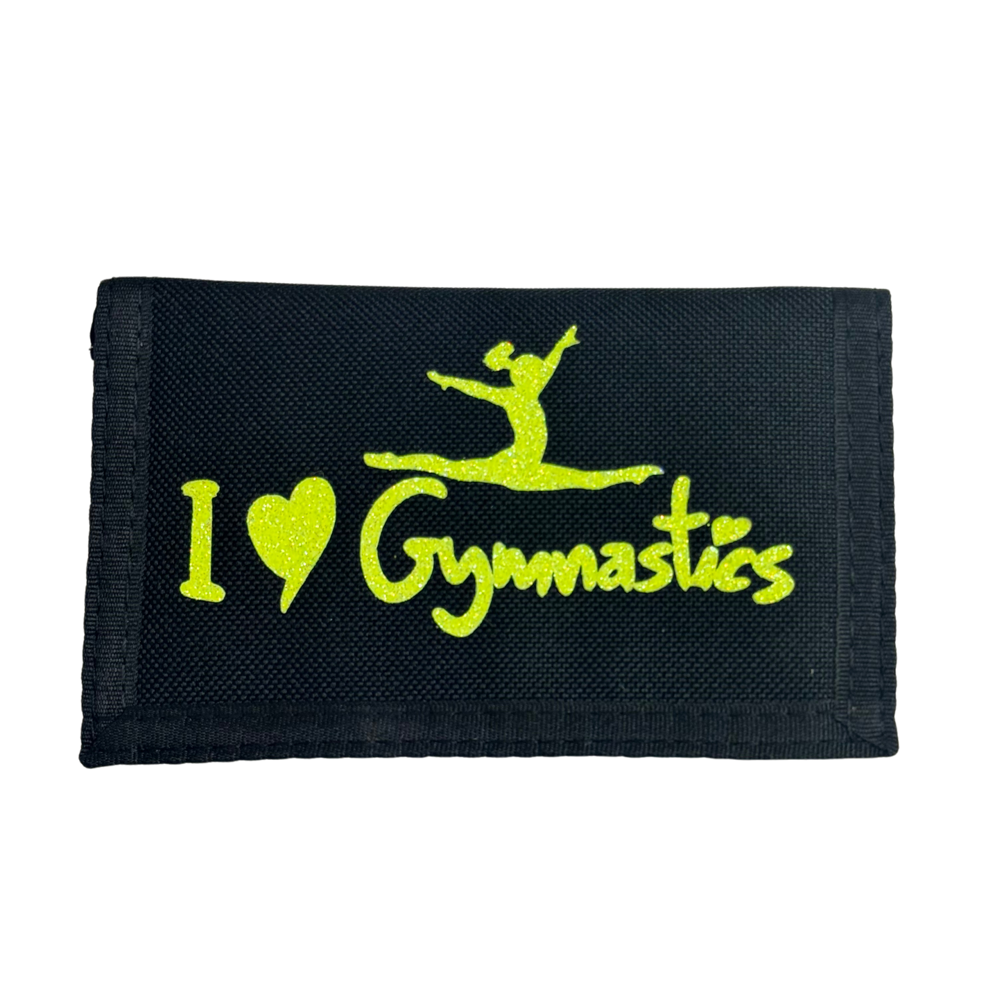 Portafoglio a strappo “I Love Gymnastics” – Compatto e pratico