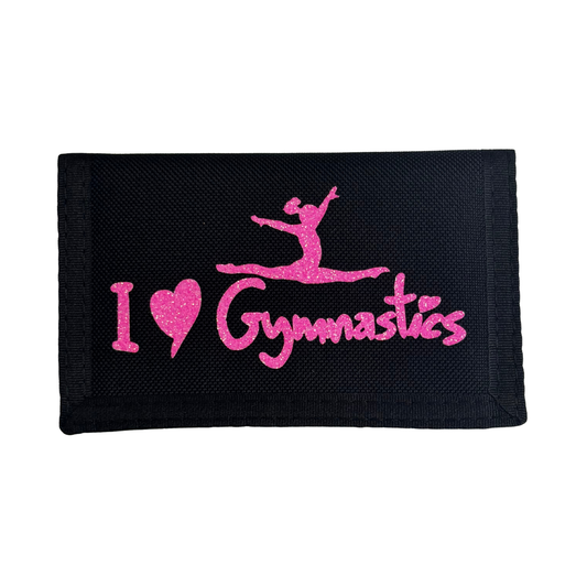 Portafoglio a strappo “I Love Gymnastics” – Compatto e pratico