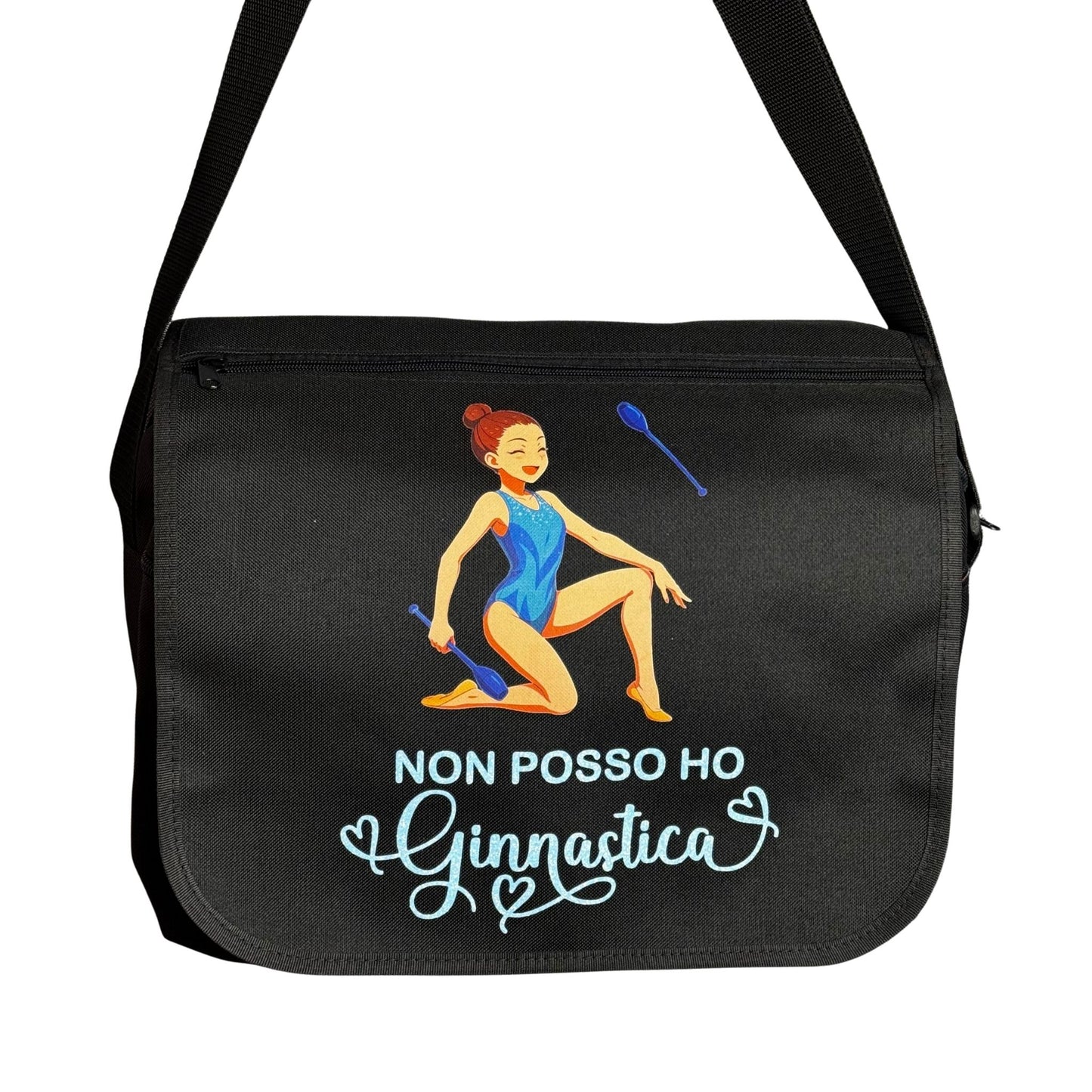 Borsa “Non posso, ho ginnastica” – Clavette
