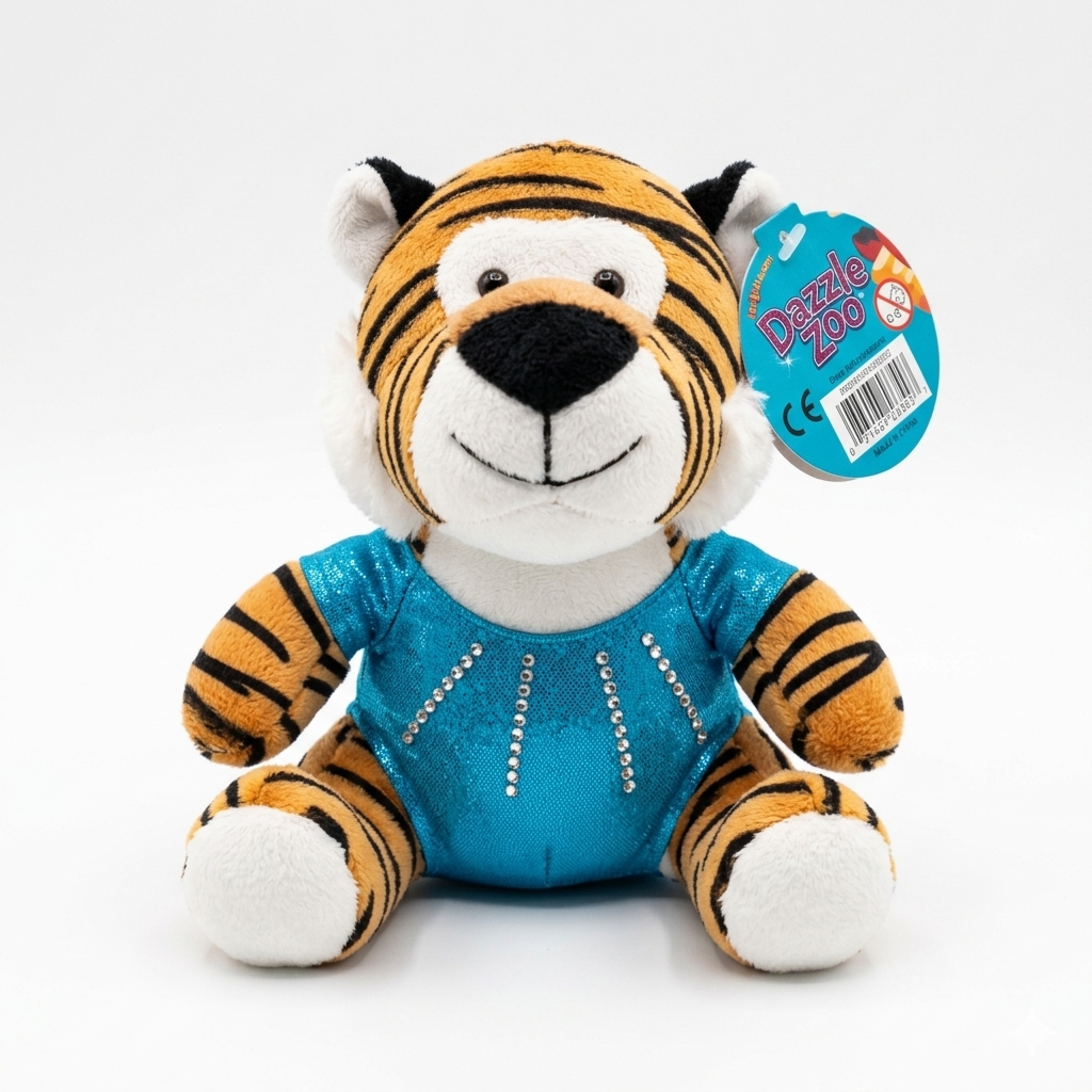 Peluche Ginnasta con Body Brillantini Portafortuna - Cri