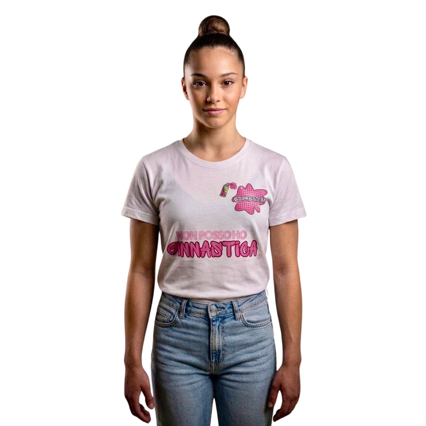 T-shirt "Non Posso Ho Ginnastica - Espressiva"