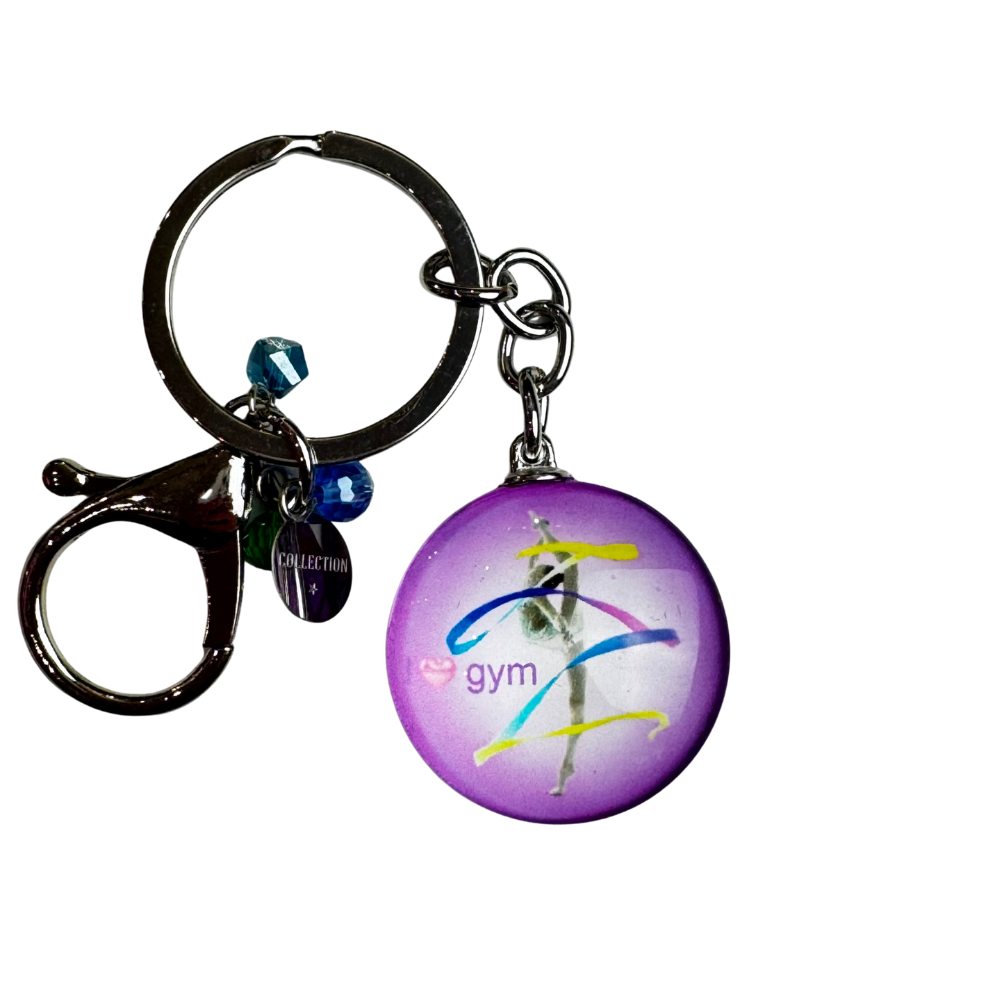Portachiavi tondo “Love Gym”
