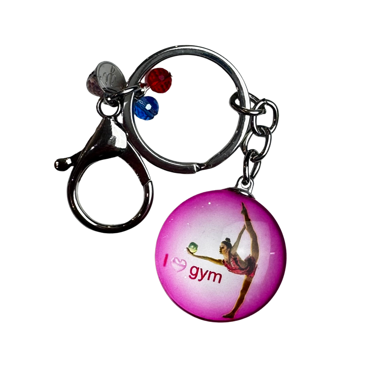 Portachiavi tondo “Love Gym”