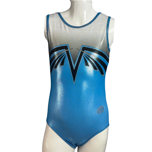 Gym Body Lurex – Azzurro