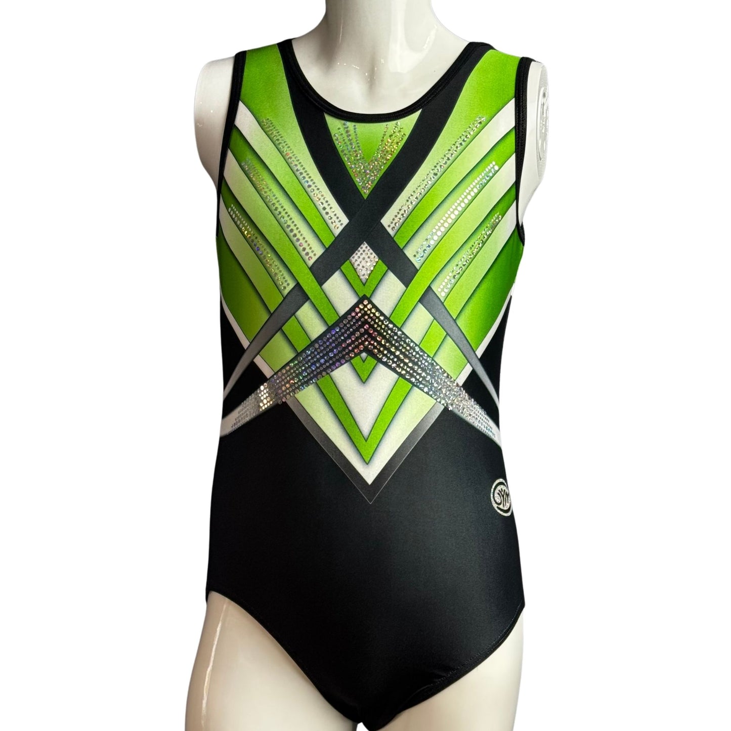 Gym Body Lycra - Nero e Verde
