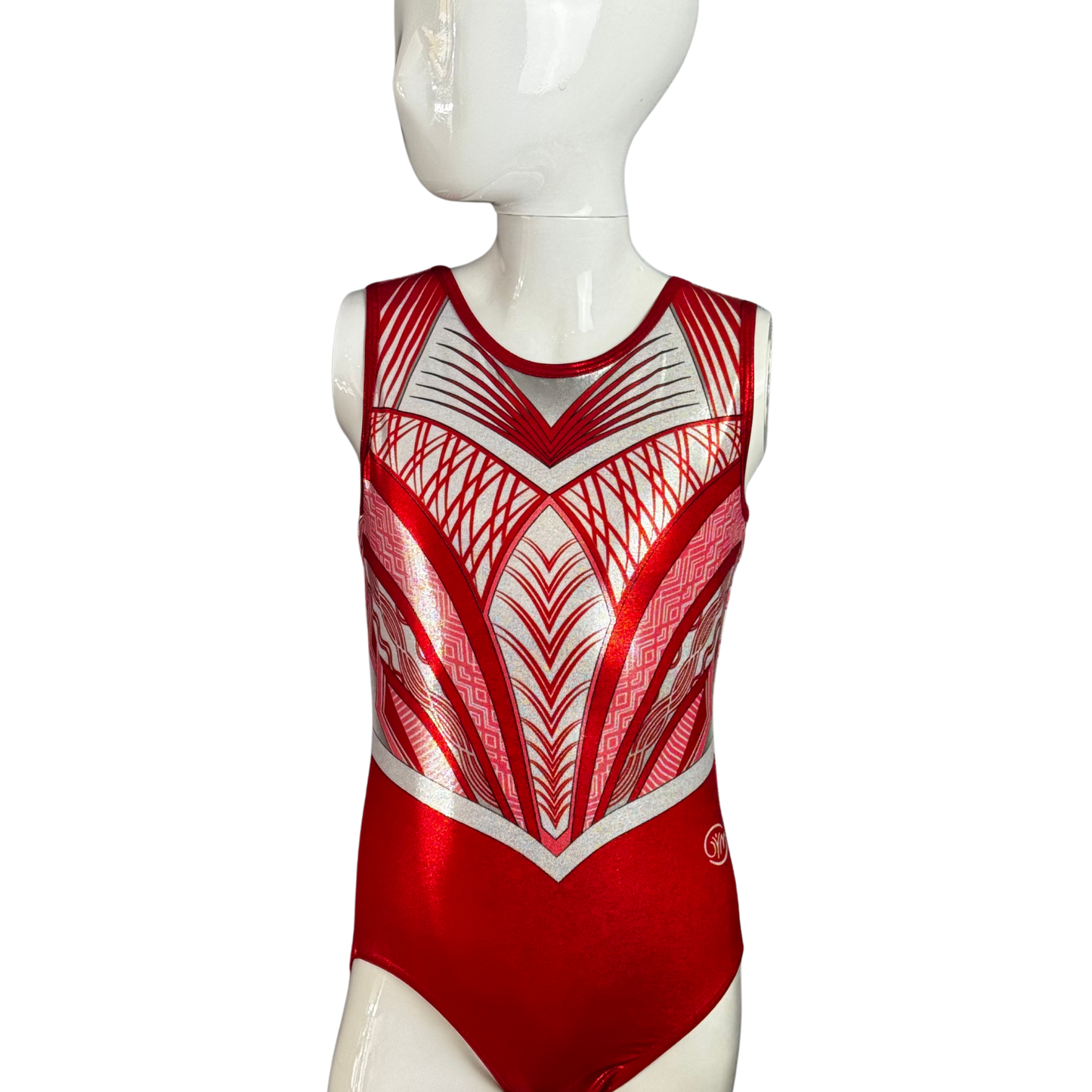 Gym Body Lurex  – Rosso