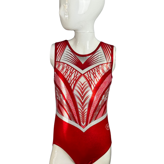 Gym Body Lurex  – Rosso