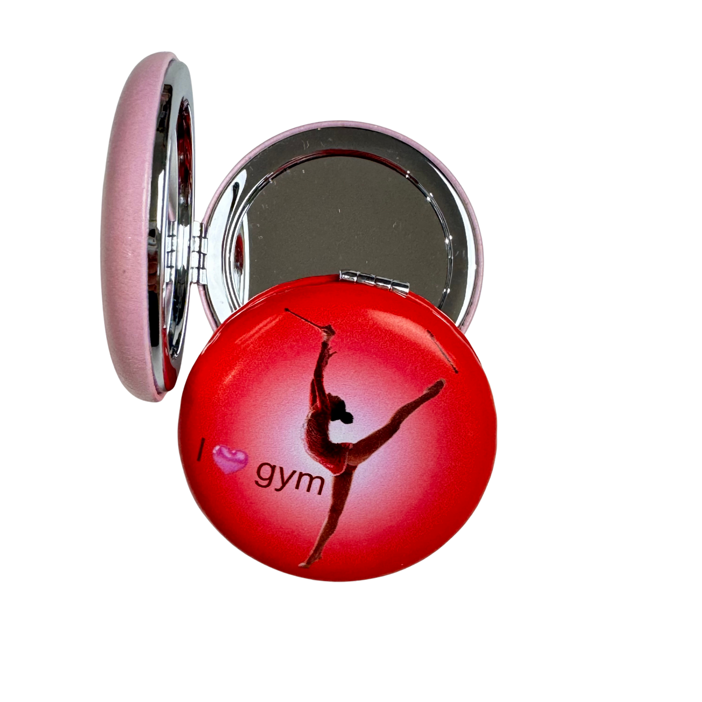 Specchietto da borsa Ginnastica con clavette – Compatto e resistente