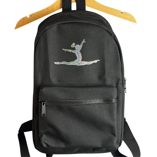 Zainetto con silhouette salto ginnasta – Leggero e pratico per allenamenti e tempo libero