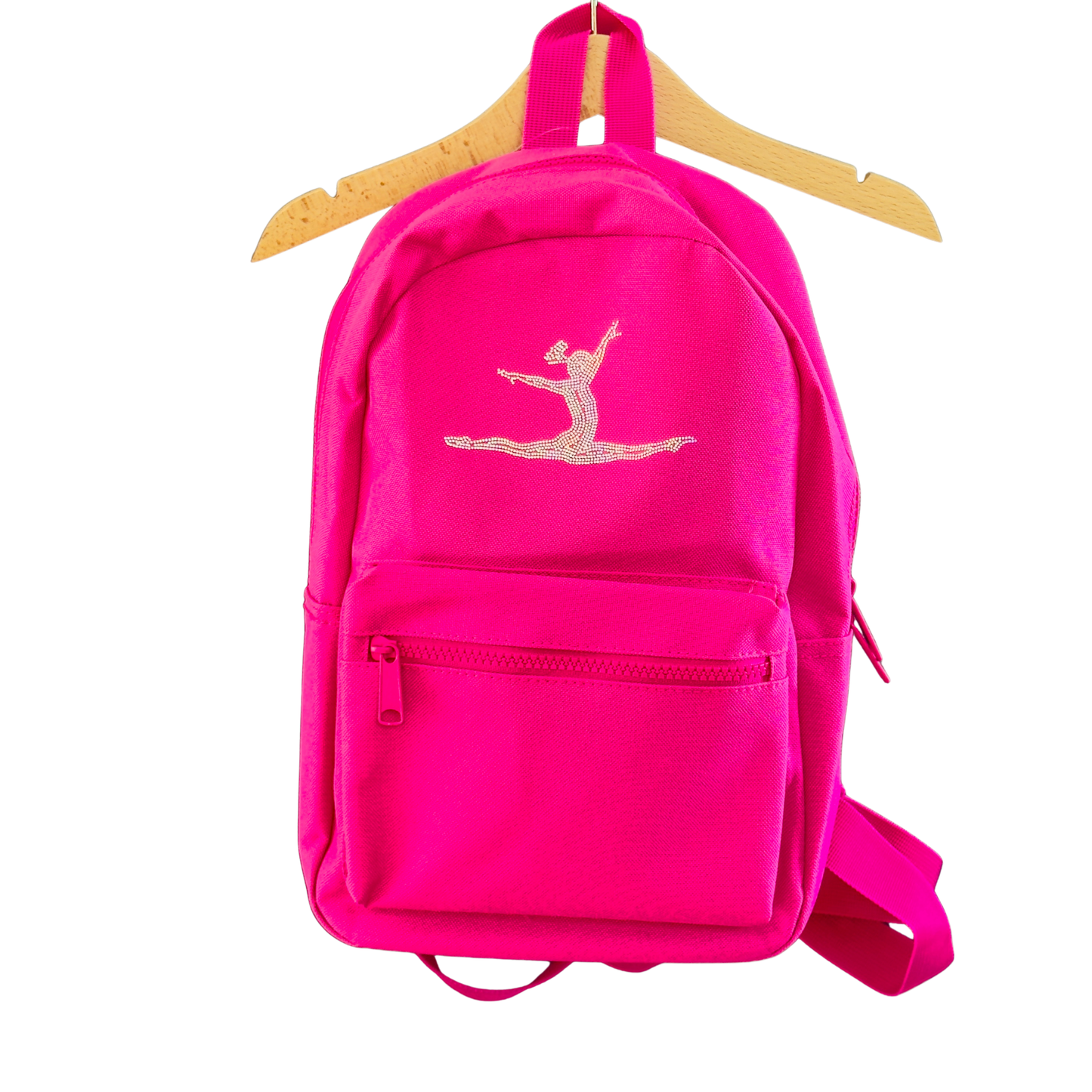 Zainetto con silhouette salto ginnasta – Leggero e pratico per allenamenti e tempo libero