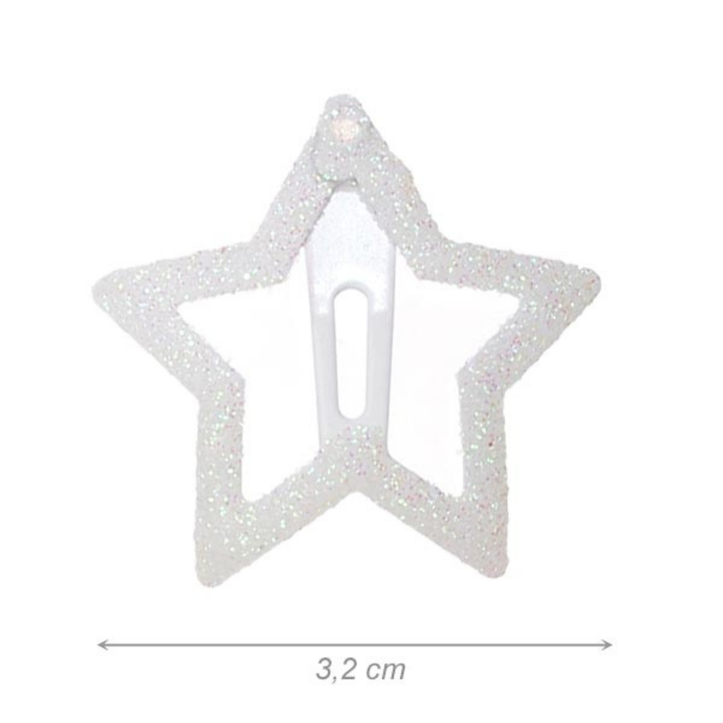 Clic Clac Stella Glitter 3,2 Cm