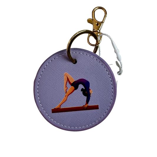 Portachiavi con Ginnasta alla Trave