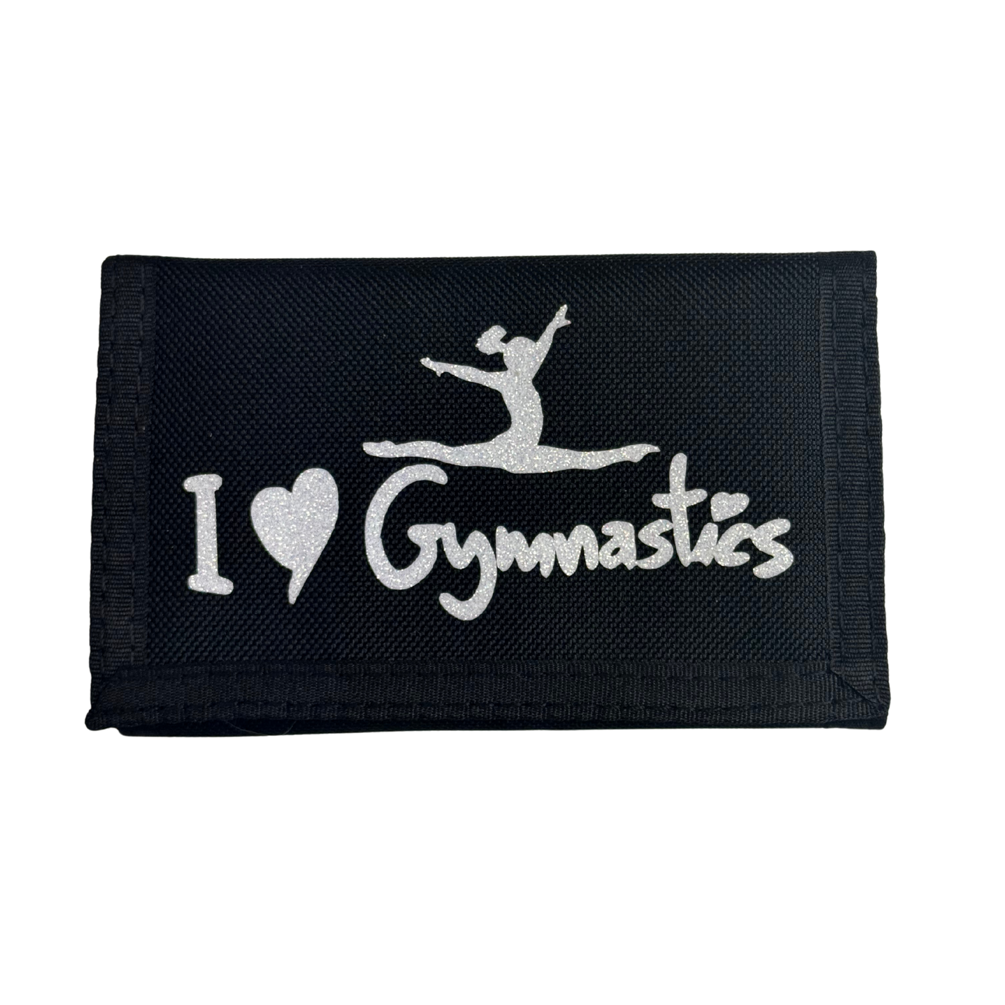 Portafoglio a strappo “I Love Gymnastics” – Compatto e pratico