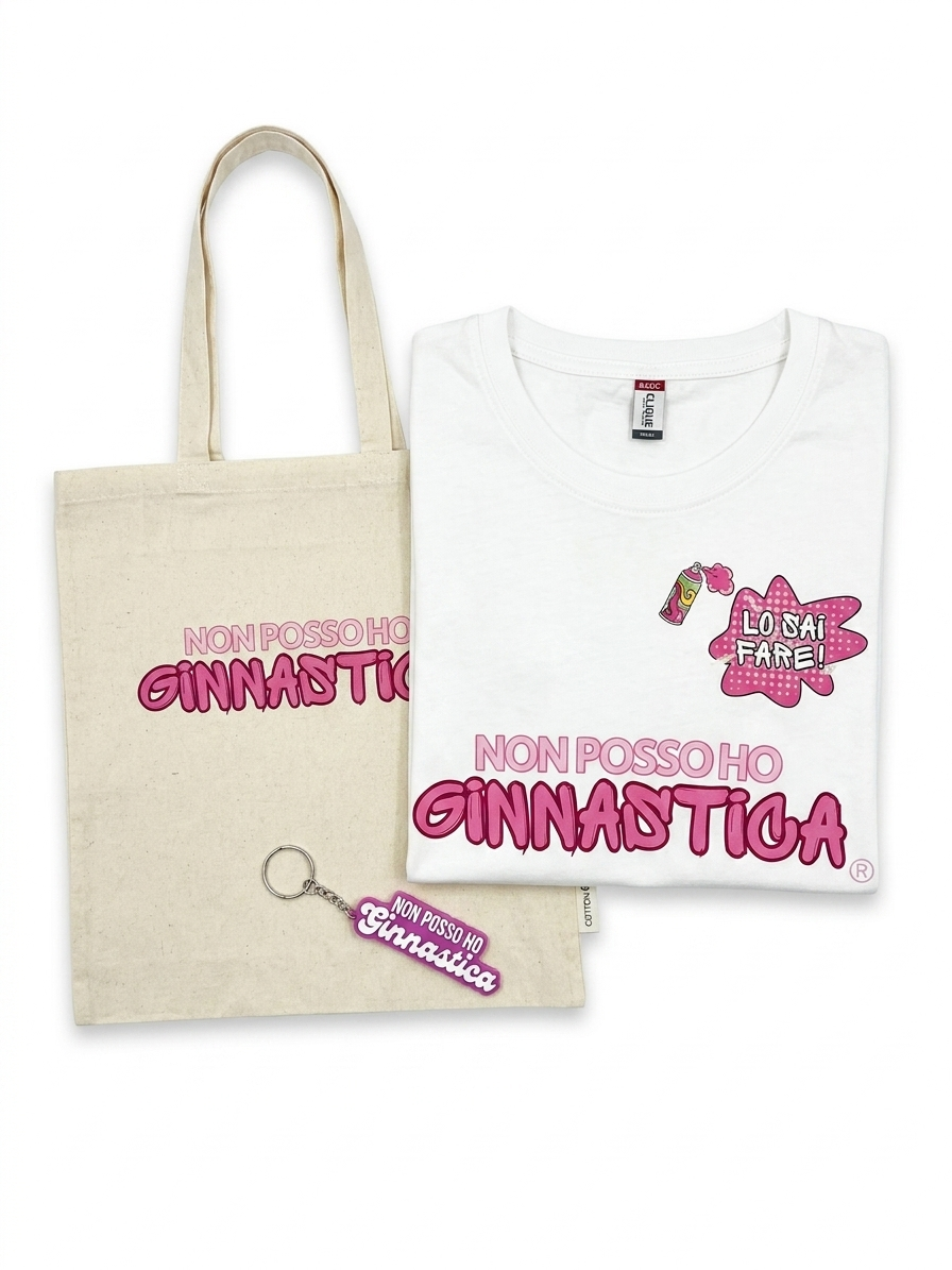 Kit Completo "Non Posso Ho Ginnastica"
