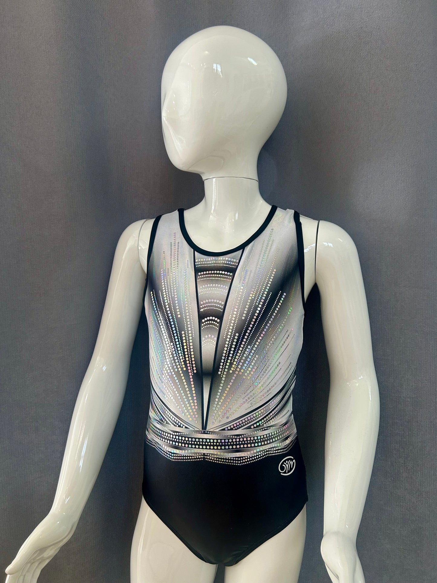 Body Gym Body Lurex - Nero/Bianco