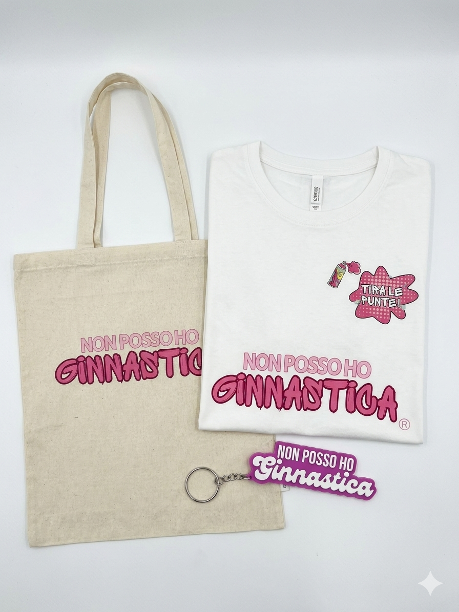 Kit Completo "Non Posso Ho Ginnastica"