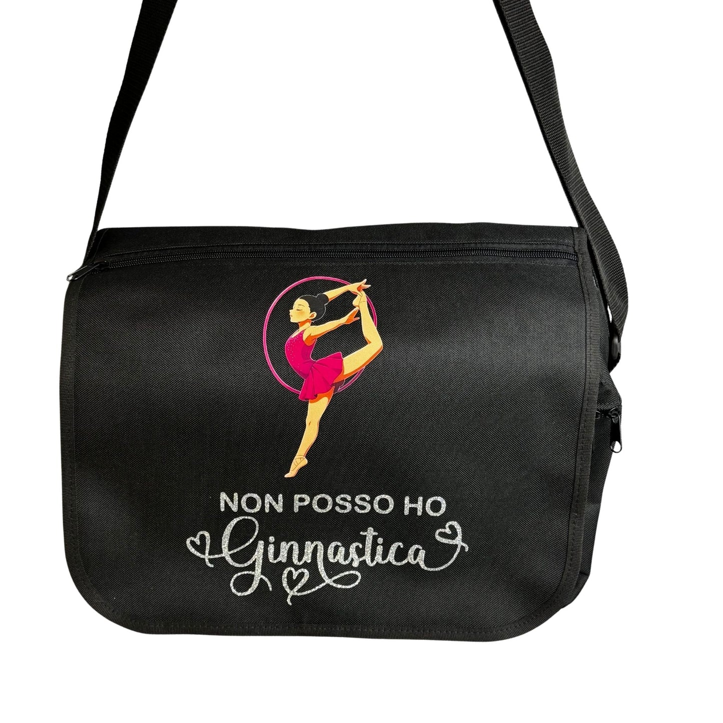 Borsa “Non posso, ho ginnastica” – Cerchio