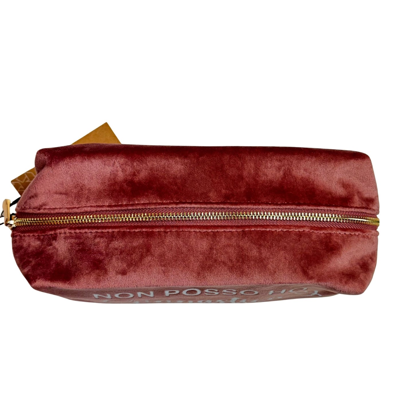 Beauty “Non posso ho ginnastica” in velluto