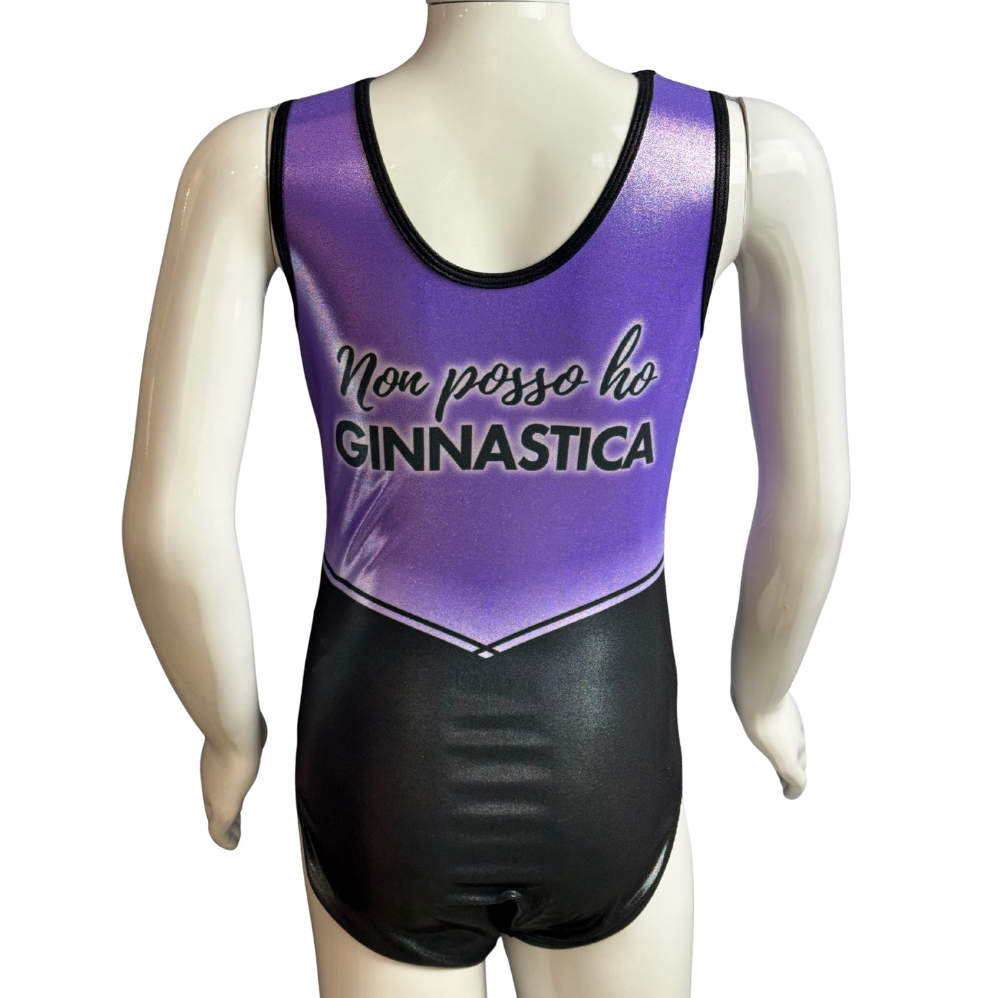 Body Ginnastica “Non posso, ho ginnastica” – Edizione Esclusiva Lilla