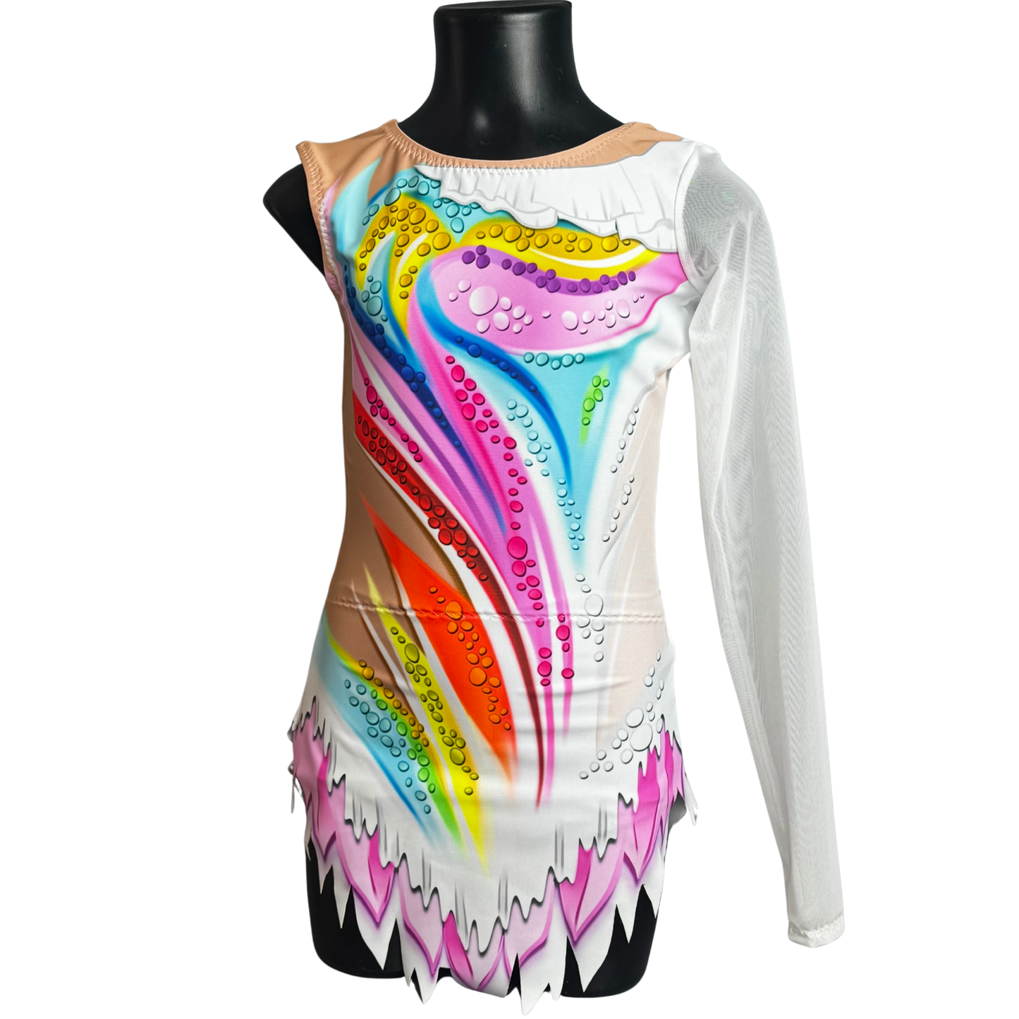 🩱 Body da Ginnastica Ritmica Arcobaleno