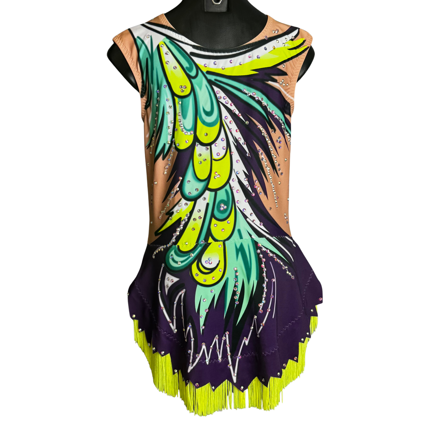 Body da Ginnastica Ritmica – Giallo e Viola