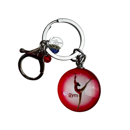 Portachiavi tondo “Love Gym”