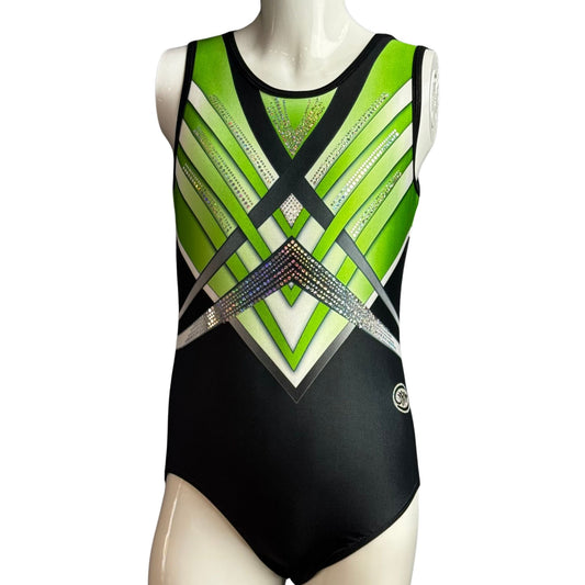 Gym Body Lycra - Nero e Verde