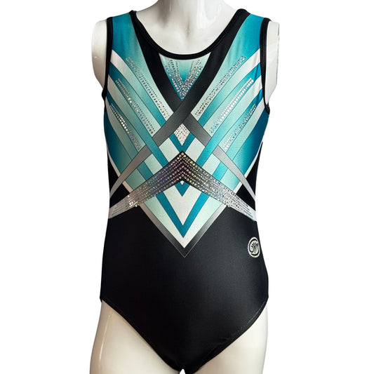 Gym Body Lycra – Petrolio e Nero