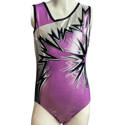 Gym Body Lurex – Lilla e Argento