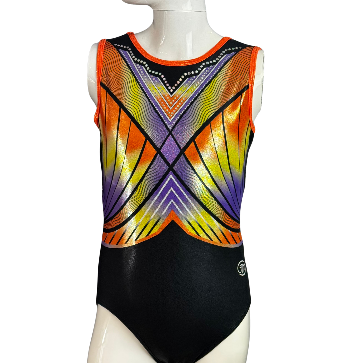 Gym Body Lurex – Arancione Multicolor